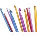 Zuoyou Crochet Hooks 11 Pack - Diverse Size & Color Aluminum Knitting Needles Set (2mm to 8mm) - Buy Online on GoSupps.com
