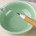 MULHUE Jade Green Porcelain Ink Dish for Calligraphy and Sumi-e Painting - Buy Online on GoSupps.com