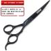 SHARONDS 440C Black Hair Cutting Scissors Set (6 & 7) - Professional Hair Scissors & Thinning Shears - 4 Piece International Shipping - Buy Online on GoSupps.com
