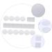Balacoo 120 pcs Diy Eye Cosmetic Blusher Powder Pan Cosmetics Metal Adhesive Pressed Empty for Palettes 2.5x2.5cmx3pcs Silverx3pcs - Buy Online on GoSupps.com
