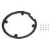VGEBY1 Bicycle Sprocket Crank, Black Chain Guard Plastic Sprocket Crankset Chain Guard for Mountain Bike Bicycle