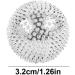 6 Hedgehog Ball Metal Massage Balls - Acupressure & Stress Relief | 32mm Magnetic Massage Balls - Buy Online on GoSupps.com