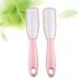 Beaupretty 2-Piece Stainless Steel Pedicure File Set - Double-Sided Heel Scrubber & Skin Exfoliator for Men & Women - Perfect for Soft Smooth Feet - Buy Online on GoSupps.com