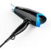 Professional Hair Dryer | 1875W Ceramic Ionic Blow Dryer with Cool Button | JINRI Soft Touch Body Black - Buy Online on GoSupps.com