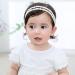 Baby Girls' White Flower Headbands - 10 Piece Elastic Hair Accessories | Soft Arch Headwraps & Gift-Ready - Buy Online on GoSupps.com