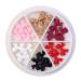 TQUXNGA Nail Art arms 3D Nail arms Tie Design Nail Art Slices Nail Studs For Nail Art 3d Nail Art arms Bears Style 3