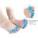 Premium Soft Elastic Toe Separators for Hallux Valgus Pain Relief - Gel Corrector for Gentle Joint Alignment - Buy Online on GoSupps.com