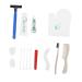 Tovinanna 1 set The daily requirements practical hygiene set personal cleaning travel culture bag hotel toilet article cleaning set travel need bulk material fabric