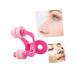 minkissy Bridge Straightening Clip Nose Clip Beauty Clip Tool Perfume Top Replacement Cap Blow Dryer Stand Hands Hair Double Bun Cow Ears Headband Straight Clip Pink Shaping