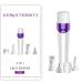 VERY ETERNITY 4 in 1 Lady Shaver Kit USB Rechargeable Ladies Shaver Set Multi-Functional Women Facial Hair Trimmer/Nose Hair Trimmer/Eyebrow Trimmer/Body Shaver/Bikini Clippers Purple-1
