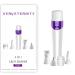 VERY ETERNITY 4 in 1 Lady Shaver Kit USB Rechargeable Ladies Shaver Set Multi-Functional Women Facial Hair Trimmer/Nose Hair Trimmer/Eyebrow Trimmer/Body Shaver/Bikini Clippers Purple-1