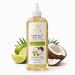 fleur de spa Complete Dry Oil Coconut & Lime | Lightweight Fast-Absorbing Body & Hair Oil | Non-Greasy Botanical Hydration with Sunflower Jojoba & Vitamin E | 8 fl oz