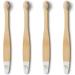Buy Wild & Stone Bio Baby Bamboo Toothbrushes | 4 Soft Fiber Bristles | 100% Biodegradable | BPA-Free & Vegan | Eco-Friendly Baby Care - Buy Online on GoSupps.com