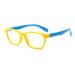 Tofox children glasses without strength blue light filter anti -UV safety glasses block tr90 frame anti -fatigue for boys and girls color 4