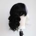 Buy TOWOWM Cruella de Vil Wig - Black & White Synthetic Bob with Pony | Perfect for Cosplay & Daily Wear - Buy Online on GoSupps.com