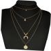 COLLBATH Family Delicate Bohemia Stylish Fashion Multilayer Pendant Necklace Trendy Alloy Choker Necklace for Ladies Girls - Buy Online on GoSupps.com