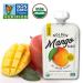 Golden Farms Mango Pouches - Pack of 4 | 100% Pure Fruit Snacks | Vegan, Gluten-Free, Kosher, Organic | No Added Sugar | 3.17oz Each - Buy Online on GoSupps.com
