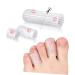 HEALEEP 4 Pairs Adjustable Ingrown Toenail Protectors - Silicone Toe Sleeves for Toe Separation and Corn Relief - Buy Online on GoSupps.com
