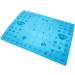 Foot Enclosure Mat with Rubber Spikes & Magnet - Stimulates Blood Circulation Portable TPE Mat for Home & Office (Blue) - International Shipping - Buy Online on GoSupps.com