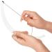 kawehiop Eyebrow Ruler Tool Cosmetic Fittings Positioning Tools Ladies Eye Brow Drawing Stencil Measurement Makeup Fitting - Buy Online on GoSupps.com