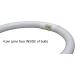 Konideke 5.5 OD T4 12W 6400K Circular Fluorescent Bulb- Conair Round Makeup Mirror Replacement - Buy Online on GoSupps.com