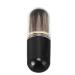 Mini Blush Brush Telescopic Makeup Brush Easy To Use Lightweight Portable with Lid for Travel (Black)