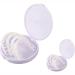 MXRFACTORY DENTIONS PALICATIONS PREARICIC SNAP-ON Braces teeth veneers dentures above and lower jaw teeth cosmetics reusable for covering missing teeth 4 pairs