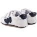 Cheerful Mario Baby First Walking Shoes - Soft PU Leather, Anti-Slip Sole, 3-6 Months (Dark Blue) - Buy Online on GoSupps.com