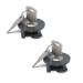 Taicols 2 pieces of the socket lock with 4 keys safety lock prevent current theft prevents contact of pet to prevent children with electrical devices for inside and outdoor use