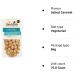 Joe & Sephs Salted Caramel Popcorn 80g | Handmade in UK | Great Taste Award Winner 2020 | Natural Ingredients | Gourmet Air-Popped - Buy Online on GoSupps.com