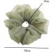 Onsinic Sweet Maxi Organza Scrunchies - Women's Big Elastic Hair Bands & Girl Headgear - Stylish Hair Accessories for All Occasions - Buy Online on GoSupps.com