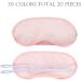 Polyester Blackout Eye Mask - 20 Pack Colorful Sleep Masks for Travel Parties & Games | Comfortable & Adjustable Light Blindfold - Buy Online on GoSupps.com