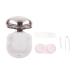 SOLUSTRE 1 Set Cat Claw Colored Contact Lenses Contact Lens Case Mirror Box Travel Abs Invisible Color Assorted 2 8X7X2CM