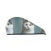 Hair Towel Wrap Hair Drying Towel with Button Towel Turban Head Towel to Dry Hair Quickly (Funny Cat)