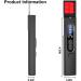 WGP Hidden Camera Detector - Anti Spy Device with 5 Sensitivity Levels - RF Detector for Home, Office, and Travel - 25H Working Time - Black - Buy Online on GoSupps.com