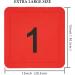 Eco Walker 12 Numbered Football Yard Marker | Hopscotch Square Mat for Baseball Bases - Buy Online on GoSupps.com