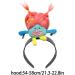 JSGHGDF Funny Hairhoop Cartoon Plush Hairband Music Festival Hairband Kids Birthday Party Wear Women Face Washing Headband Light green fried ha - Buy Online on GoSupps.com