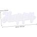 NUOBESTY 3 Pcs Crystal Epoxy Mold Resin Epoxy Silicone Word Sign Mold Diy Silicone Mold Front Door Signage As Shownx3pcs 22.6X9X1.2CMx3pcs - Buy Online on GoSupps.com