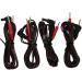Syrtenty 45" Replacement TENS Unit 3.5 mm Lead Wires - 4 Pack 45" Leadwires 4 pack