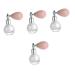Healeved 4pcs High Gloss Dusting Glitter Highlighters Glitter Eyeshadow Glitter Balloons Glitter Powder White