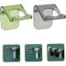 Zerodeko 2PC Suction Cup Razor Hanger & Clothes Rack Hook - Durable Electric Shaver Holder for Home & Travel | International Shipping - Buy Online on GoSupps.com