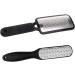 Lurrose Pedicure Foot File - 2 Piece Stainless Steel Foot Scrubber for Hard Skin Removal on Wet & Dry Feet - Perfect for Smooth Feet - Buy Online on GoSupps.com