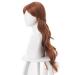 Princess Anna Cosplay Wig - Olaf's Adventure Brown Braid 70cm Synthetic Hair + Wig Cap - Buy Online on GoSupps.com