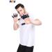 RNV 10 Pieces Black Cotton Elastic Finger Compression Sleeves Comfortable & Stretchable Support for Fingers | International Shipping - Buy Online on GoSupps.com
