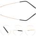 Buy Healifty Universal Glasses Frame Replacement - Durable Sunglasses Arms & Bracket Bars for International Shipping - Buy Online on GoSupps.com
