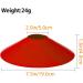 10pcs Pro Disc Cones with Carry Bag - Agility Training Cones for Soccer, Football, Basketball & More | Blue&Red Thickened Version 24g - Buy Online on GoSupps.com