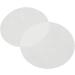 60 Pieces Heat-Resistant Food Oil Absorption Baking Paper - One-Way Round Filter for Frying Soups & Cooking - Buy Online on GoSupps.com