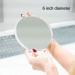 MARRO 7x Magnification Portable Makeup Mirror - Triple Suction Cup Cosmetic Mirror (15cm) for Travel - Buy Online on GoSupps.com