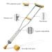 GHFTCCF 1 Pair Medical Crutches Adjustable Aluminum Crutches Adult Walker Medical Orthopedic Crutches Comfortable Handle Crutches Medium - Buy Online on GoSupps.com
