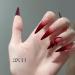 Handmade Wearing Armor with Ice Permeating Cherry Color Gradient Relief Small Snake Detachable False Nails (Size : M) - Buy Online on GoSupps.com